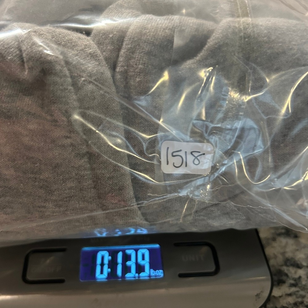 Adidas Boys Gray Pullover Hoodie Sweatshirt Size Large 14/16 Heather Gray 1518 - Picture 11 of 11